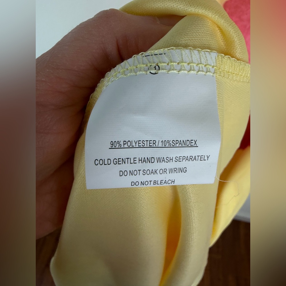 Billy J Kiaya Maxi Dress - Yellow/Blossom Size AU 6 US 2 - Picture 8 of 8